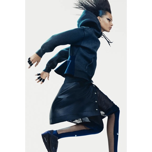 Nike Dresses & Skirts - NikeLab X Sacai Windrunner Skirt, Wool Leather